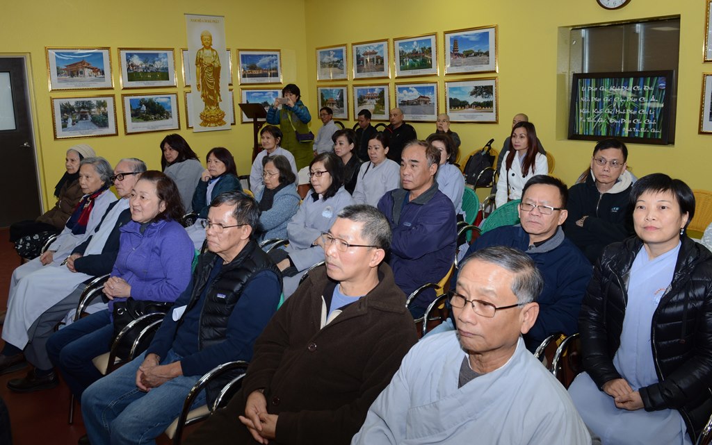 Hòa thượng Thích Quảng Tâm ( Đài Loan) giảng pháp tại Chùa Đức Viên và Niệm Phật Đường Fremont ( Hoa Kỳ)