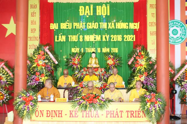 Đồng Tháp: Phật giáo TX. Hồng Ngự có trưởng Ban trị sự mới