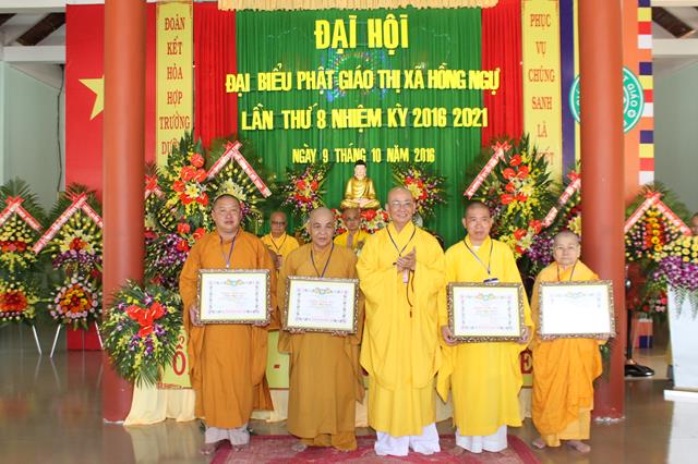 Đồng Tháp: Phật giáo TX. Hồng Ngự có trưởng Ban trị sự mới