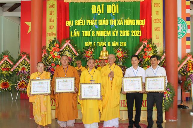 Đồng Tháp: Phật giáo TX. Hồng Ngự có trưởng Ban trị sự mới