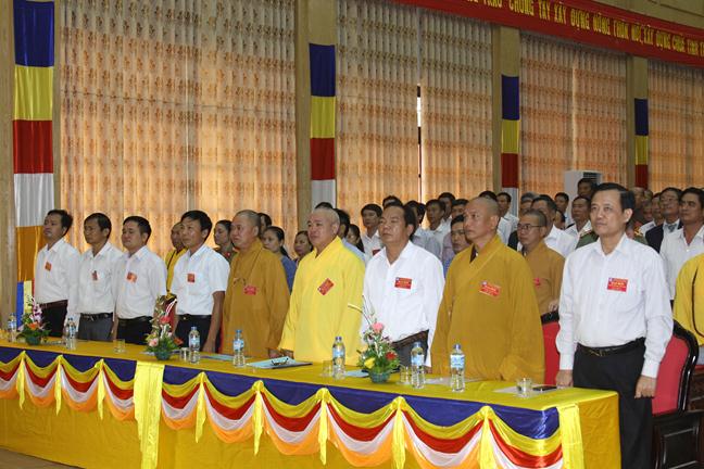 Nam Định: Phật giáo huyện Vụ Bản ra mắt nhân sự nhiệm kỳ mới 2016- 2021