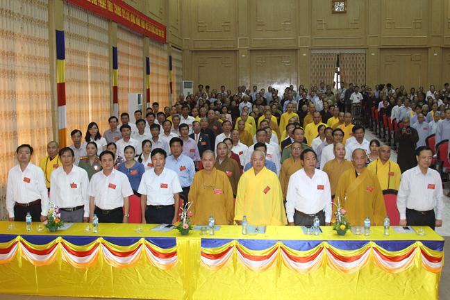 Nam Định: Phật giáo huyện Vụ Bản ra mắt nhân sự nhiệm kỳ mới 2016- 2021