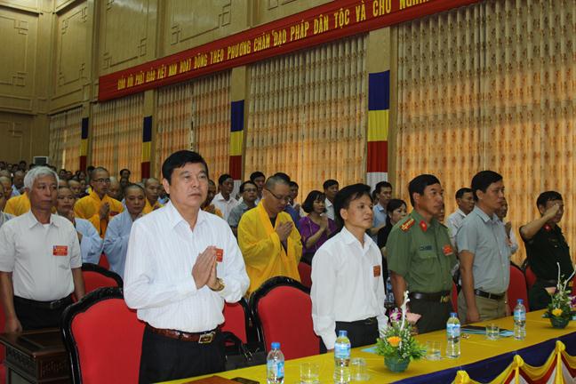 Nam Định: Phật giáo huyện Vụ Bản ra mắt nhân sự nhiệm kỳ mới 2016- 2021