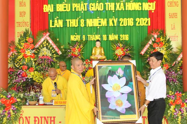Đồng Tháp: Phật giáo TX. Hồng Ngự có trưởng Ban trị sự mới