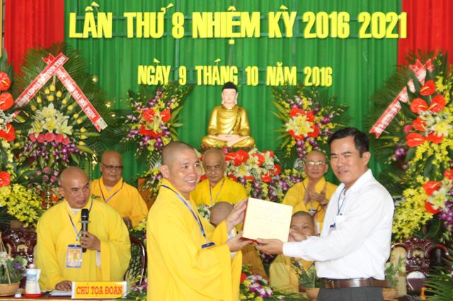 Đồng Tháp: Phật giáo TX. Hồng Ngự có trưởng Ban trị sự mới