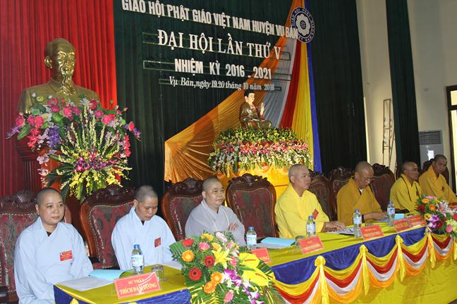 Nam Định: Phật giáo huyện Vụ Bản ra mắt nhân sự nhiệm kỳ mới 2016- 2021