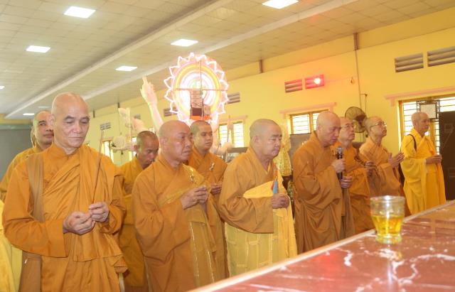 Bình Dương: Lễ Tiểu tường và nhập bảo tháp Cố Hòa thượng Thích Nhất Chí