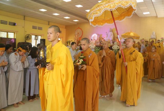 Bình Dương: Lễ Tiểu tường và nhập bảo tháp Cố Hòa thượng Thích Nhất Chí