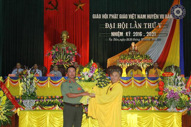 Nam Định: Phật giáo huyện Vụ Bản ra mắt nhân sự nhiệm kỳ mới 2016- 2021