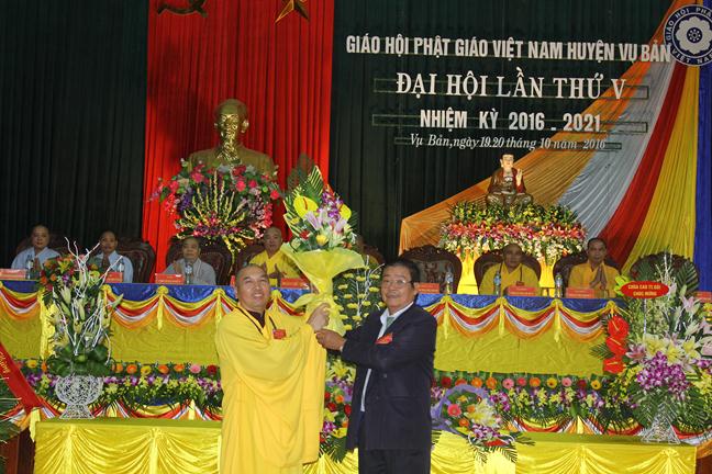 Nam Định: Phật giáo huyện Vụ Bản ra mắt nhân sự nhiệm kỳ mới 2016- 2021