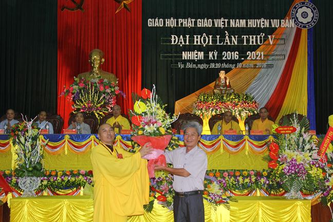 Nam Định: Phật giáo huyện Vụ Bản ra mắt nhân sự nhiệm kỳ mới 2016- 2021