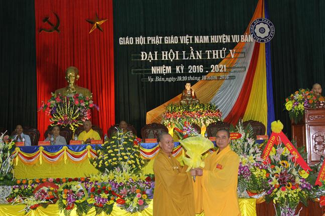 Nam Định: Phật giáo huyện Vụ Bản ra mắt nhân sự nhiệm kỳ mới 2016- 2021
