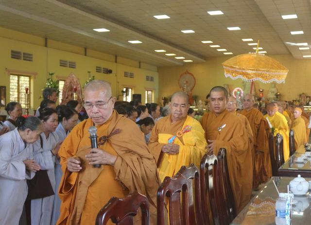 Bình Dương: Lễ Tiểu tường và nhập bảo tháp Cố Hòa thượng Thích Nhất Chí