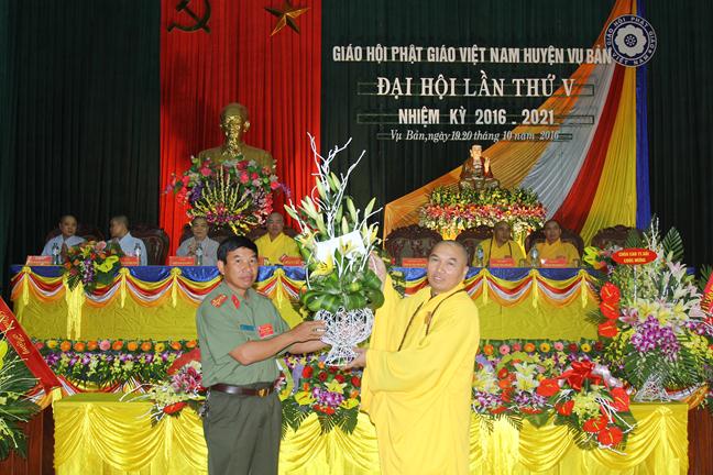 Nam Định: Phật giáo huyện Vụ Bản ra mắt nhân sự nhiệm kỳ mới 2016- 2021