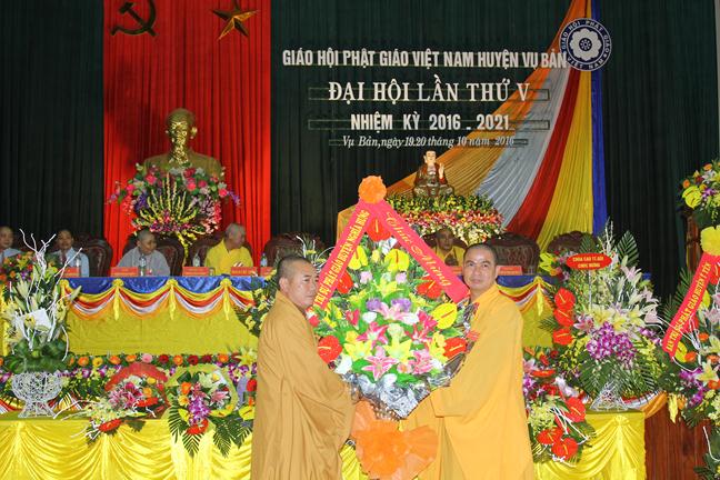 Nam Định: Phật giáo huyện Vụ Bản ra mắt nhân sự nhiệm kỳ mới 2016- 2021