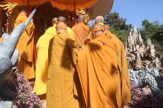 Bình Dương: Lễ Tiểu tường và nhập bảo tháp Cố Hòa thượng Thích Nhất Chí