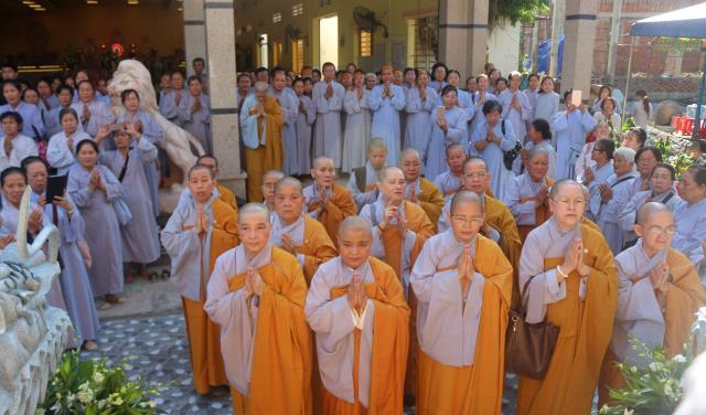 Bình Dương: Lễ Tiểu tường và nhập bảo tháp Cố Hòa thượng Thích Nhất Chí
