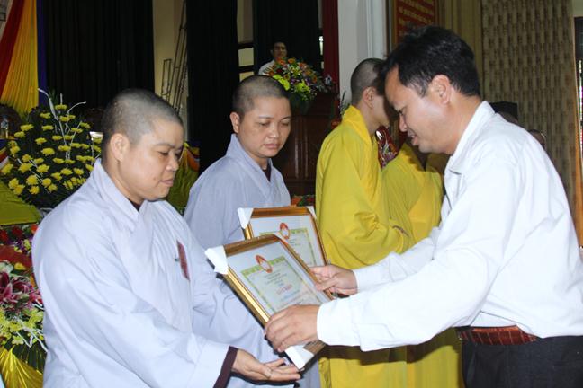 Nam Định: Phật giáo huyện Vụ Bản ra mắt nhân sự nhiệm kỳ mới 2016- 2021