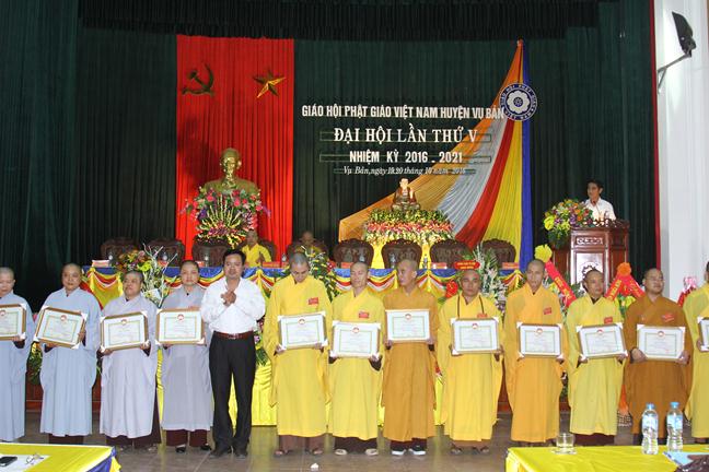 Nam Định: Phật giáo huyện Vụ Bản ra mắt nhân sự nhiệm kỳ mới 2016- 2021