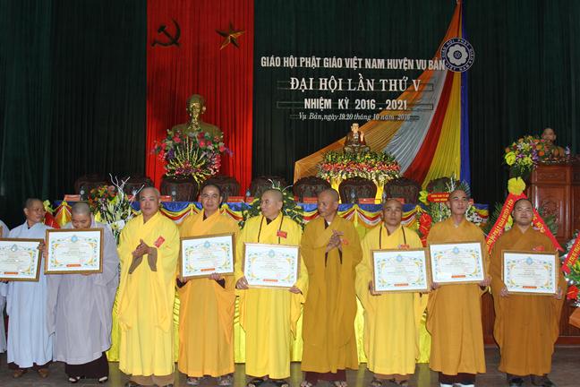 Nam Định: Phật giáo huyện Vụ Bản ra mắt nhân sự nhiệm kỳ mới 2016- 2021