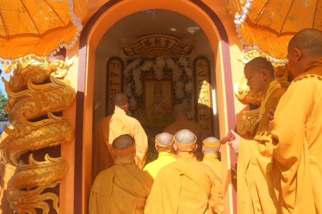 Bình Dương: Lễ Tiểu tường và nhập bảo tháp Cố Hòa thượng Thích Nhất Chí