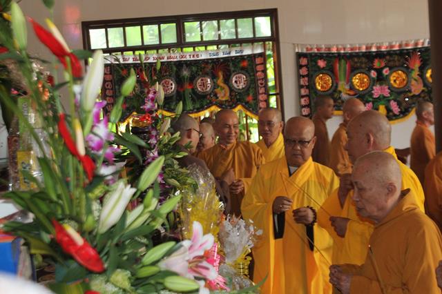 Đồng Tháp: Lễ Đại Tường Cố HT. Thích Viên Minh