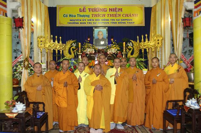 Đồng Tháp: Lễ tưởng niệm Cố HT. Thích Thiện Chánh