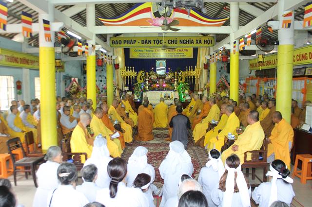 Đồng Tháp: Lễ tưởng niệm Cố HT. Thích Thiện Chánh