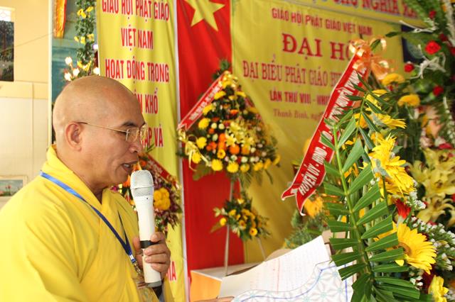 Đồng Tháp: Đại Hội Phật Giáo Huyện Thanh Bình nhiệm kỳ 2016-2021