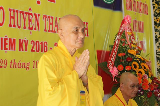 Đồng Tháp: Đại Hội Phật Giáo Huyện Thanh Bình nhiệm kỳ 2016-2021