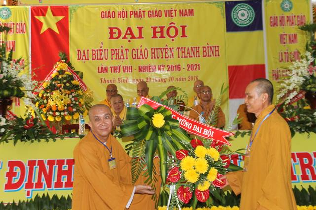 Đồng Tháp: Đại Hội Phật Giáo Huyện Thanh Bình nhiệm kỳ 2016-2021