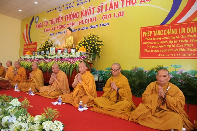 Lễ Bế mạc khóa tu Truyền thống Khất sĩ lần thứ 20