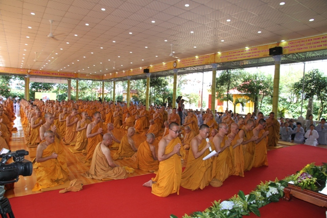 Lễ Bế mạc khóa tu Truyền thống Khất sĩ lần thứ 20