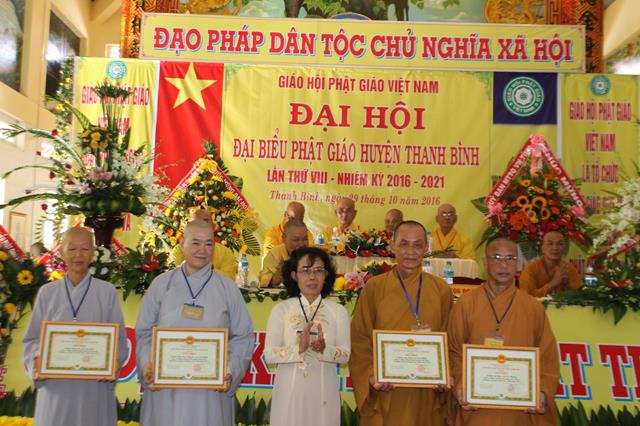 Đồng Tháp: Đại Hội Phật Giáo Huyện Thanh Bình nhiệm kỳ 2016-2021