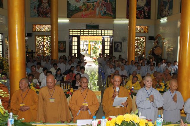 Đồng Tháp: Đại Hội Phật Giáo Huyện Thanh Bình nhiệm kỳ 2016-2021