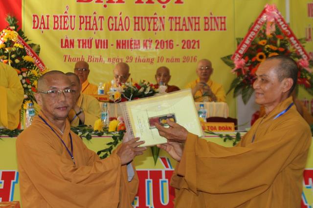 Đồng Tháp: Đại Hội Phật Giáo Huyện Thanh Bình nhiệm kỳ 2016-2021