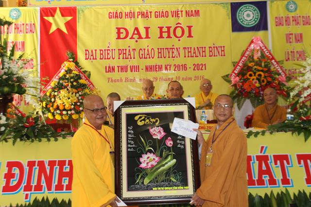 Đồng Tháp: Đại Hội Phật Giáo Huyện Thanh Bình nhiệm kỳ 2016-2021