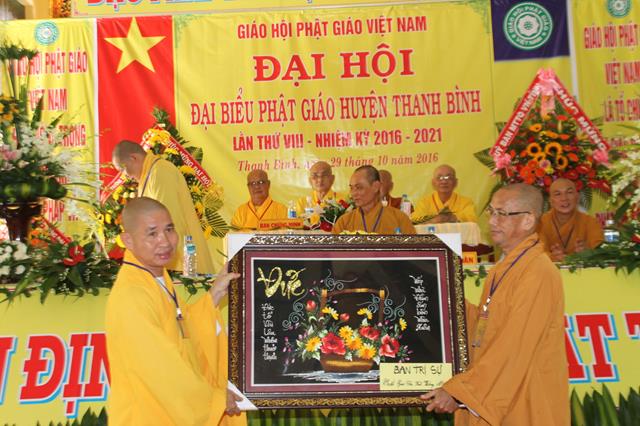 Đồng Tháp: Đại Hội Phật Giáo Huyện Thanh Bình nhiệm kỳ 2016-2021