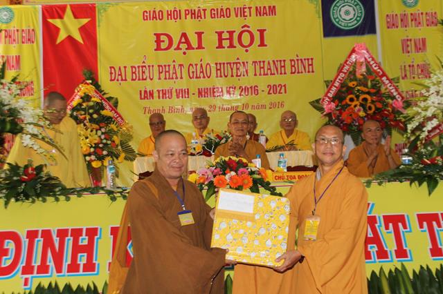 Đồng Tháp: Đại Hội Phật Giáo Huyện Thanh Bình nhiệm kỳ 2016-2021