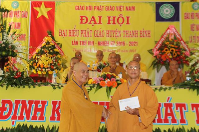 Đồng Tháp: Đại Hội Phật Giáo Huyện Thanh Bình nhiệm kỳ 2016-2021
