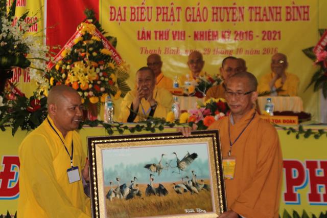 Đồng Tháp: Đại Hội Phật Giáo Huyện Thanh Bình nhiệm kỳ 2016-2021