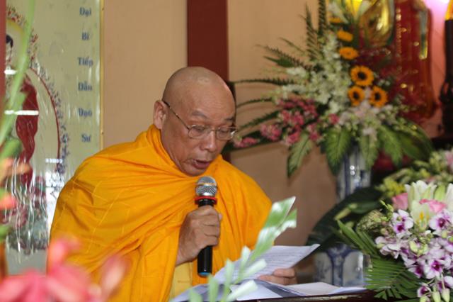 Đồng Tháp: Lễ công bố quyết định bổ nhiệm trụ trì chùa Thiền Tân
