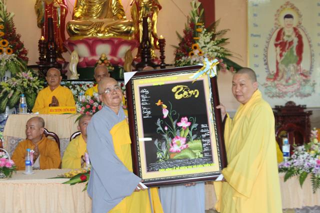 Đồng Tháp: Lễ công bố quyết định bổ nhiệm trụ trì chùa Thiền Tân