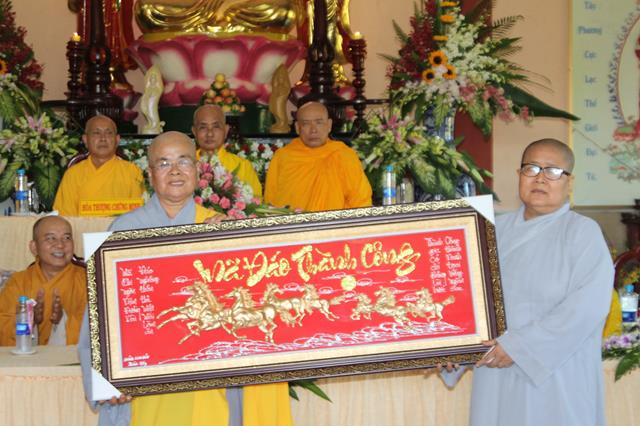 Đồng Tháp: Lễ công bố quyết định bổ nhiệm trụ trì chùa Thiền Tân