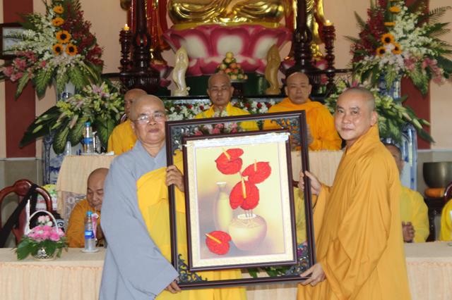Đồng Tháp: Lễ công bố quyết định bổ nhiệm trụ trì chùa Thiền Tân