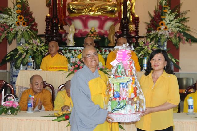 Đồng Tháp: Lễ công bố quyết định bổ nhiệm trụ trì chùa Thiền Tân
