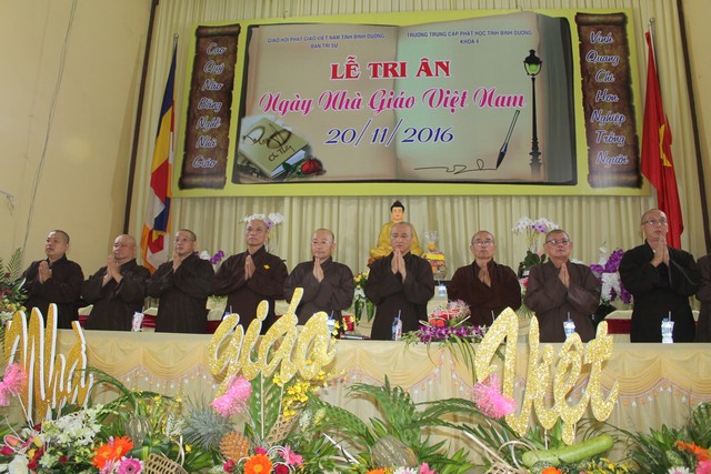 Bình Dương: Lễ tri ân ngày nhà giáo Việt Nam 20/11