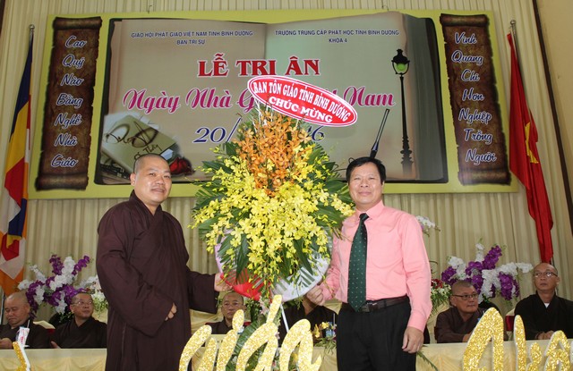 Bình Dương: Lễ tri ân ngày nhà giáo Việt Nam 20/11