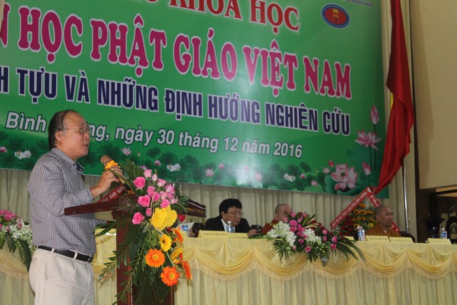 Bình Dương: Hội thảo khoa học văn học Phật giáo Việt Nam, thành tựu và những định hướng nghiên cứu mới