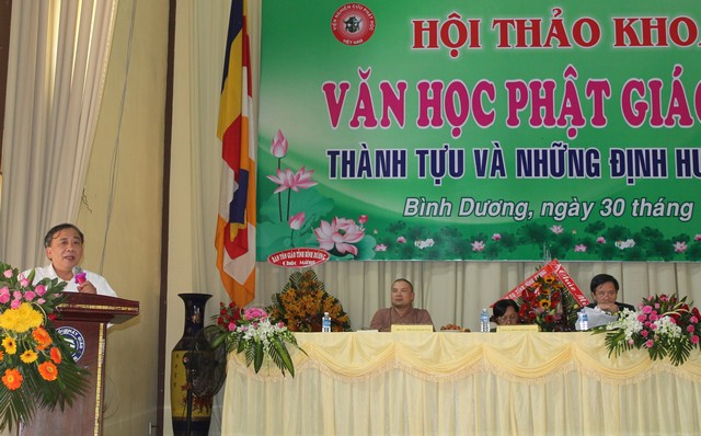 Bình Dương: Hội thảo khoa học văn học Phật giáo Việt Nam, thành tựu và những định hướng nghiên cứu mới